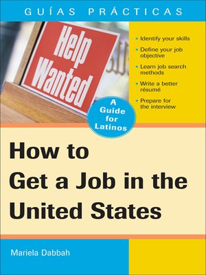cover image of How to Get a Job in the United States